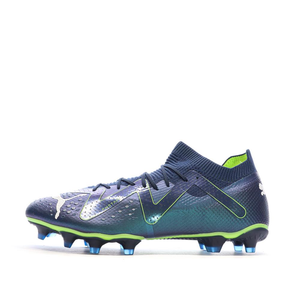 Chaussures Football Bleu/Jaune Homme Future Pro pas cher