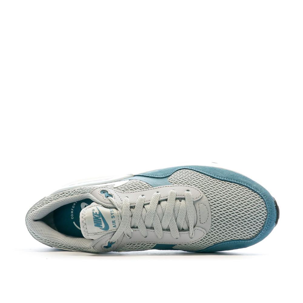 Baskets Gris/Bleu Homme Nike Air Max Systm vue 4