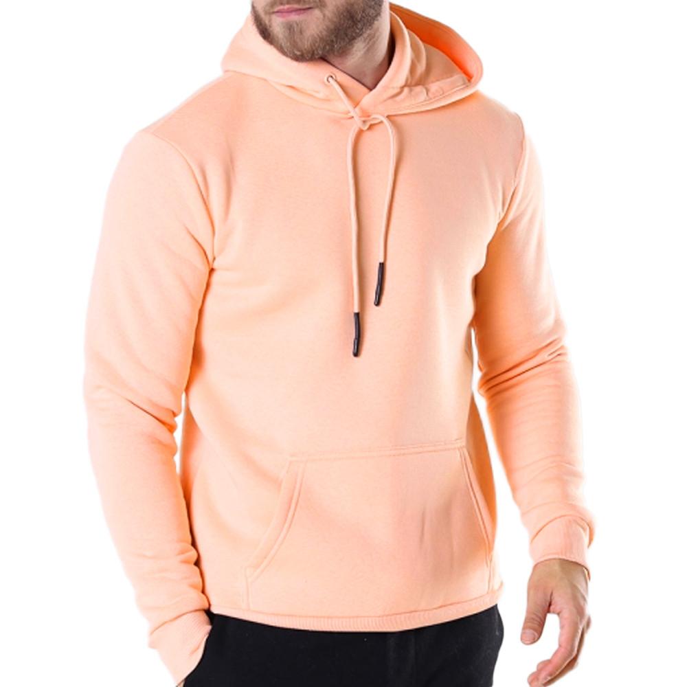 Sweat à Capuche Corail Homme Only & Sons Ceres pas cher