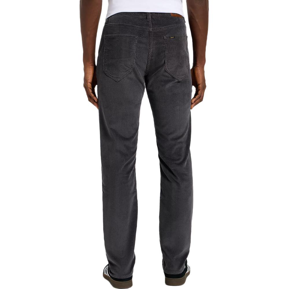 Pantalon en Velours Slim Marine Homme Lee Mercantile vue 2