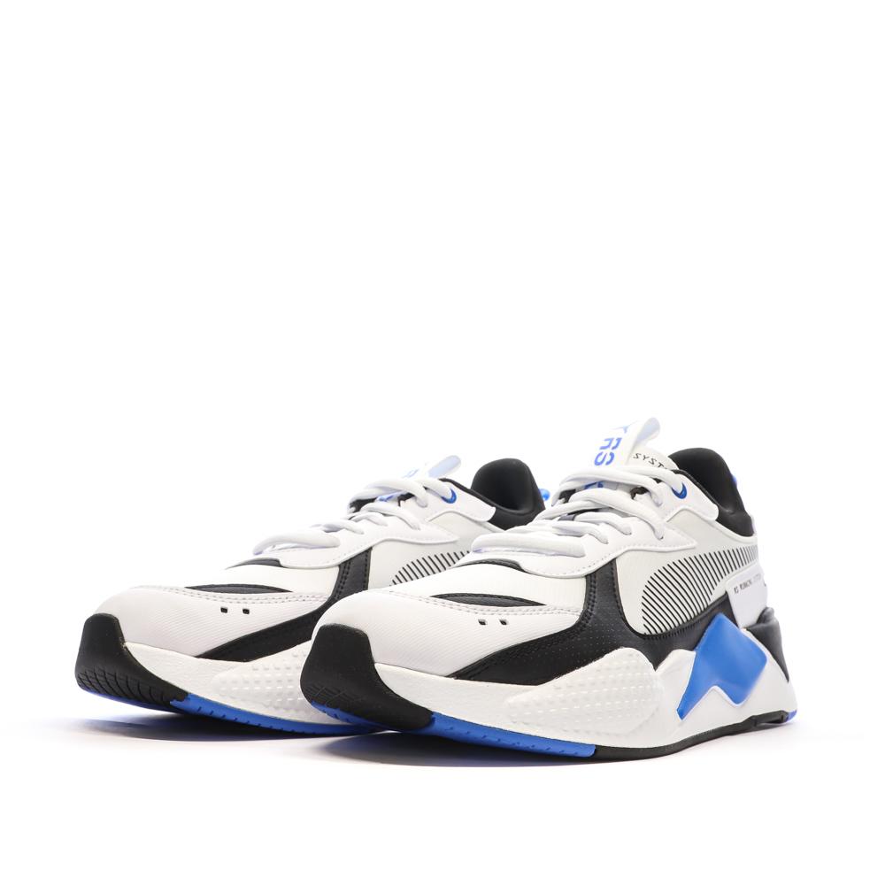 Baskets Blanches/Noires/Bleu Homme Puma Rs-x Games vue 6