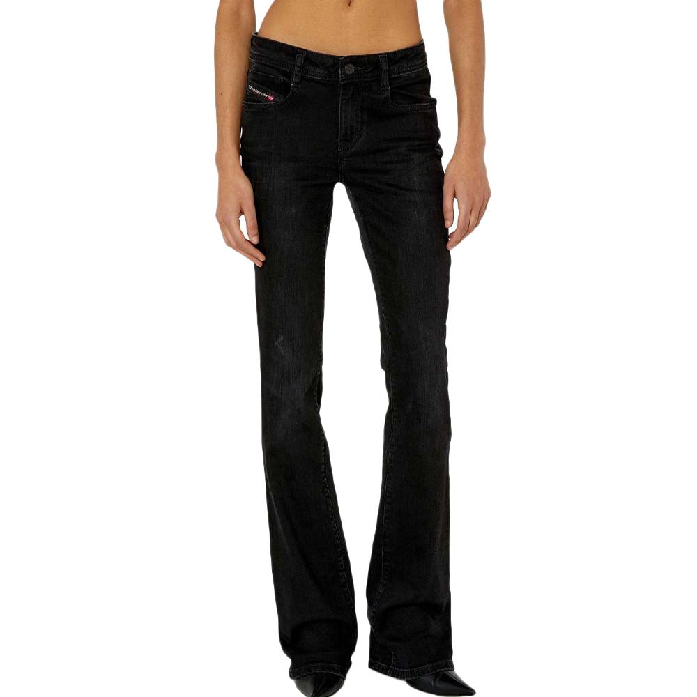 Jean Bootcut Noir Femme Diesel 1969 Ebbey