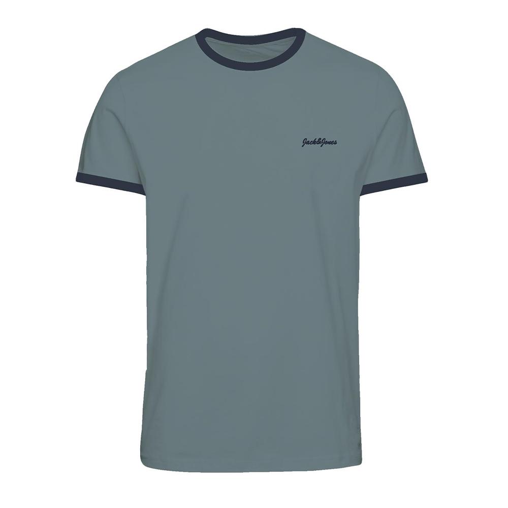 T-shirt Bleu/Vert Homme Jack & Jones Ortango pas cher