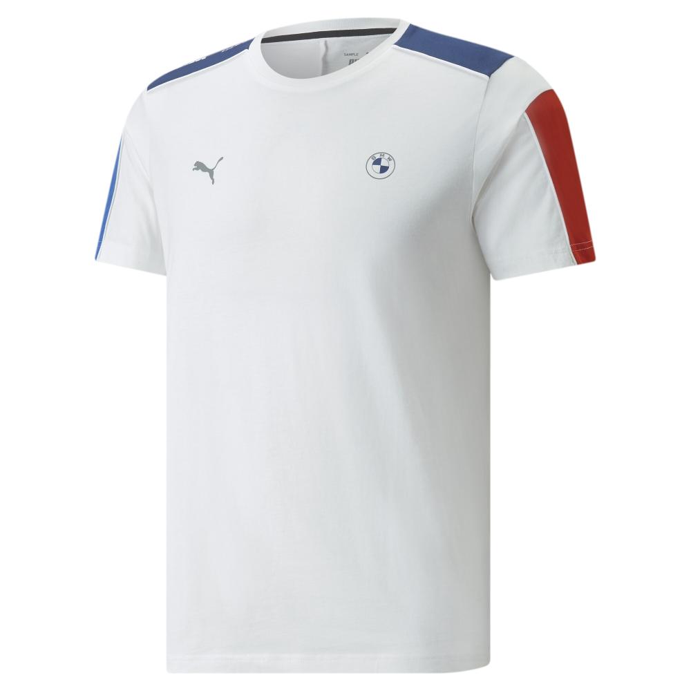 T-shirt Blanc Homme Puma Bmw Mms T7 pas cher