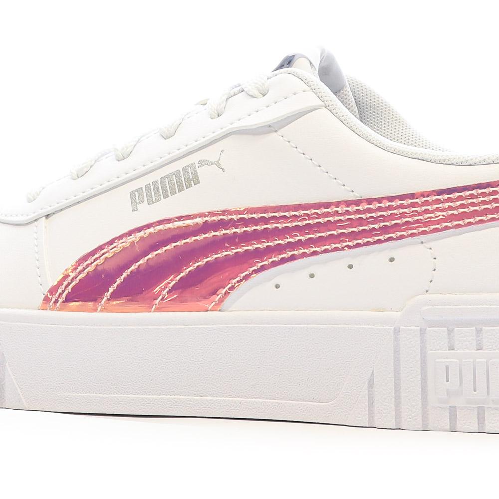 Baskets Blanches/Rose Brillant Fille Puma Carina 2.0 vue 7