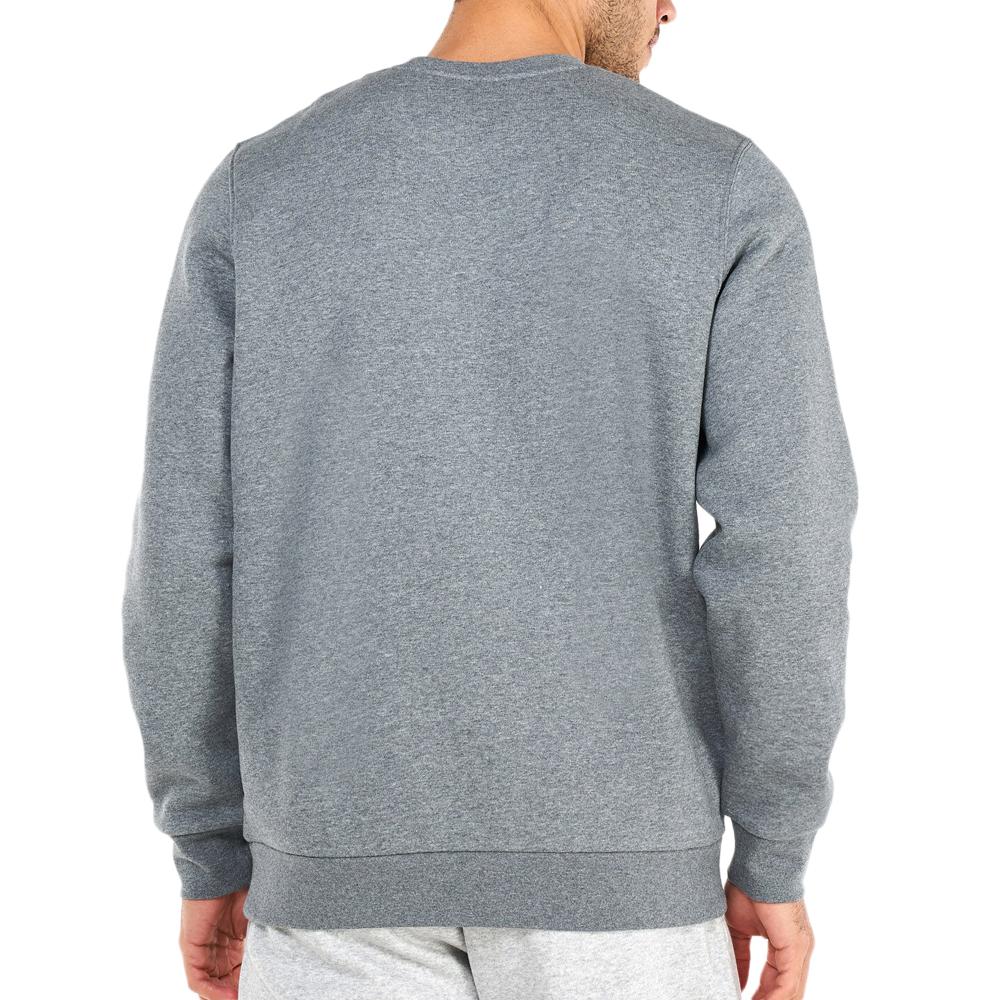 Sweat Gris Homme Under Armour Essential Fleece Crew vue 2