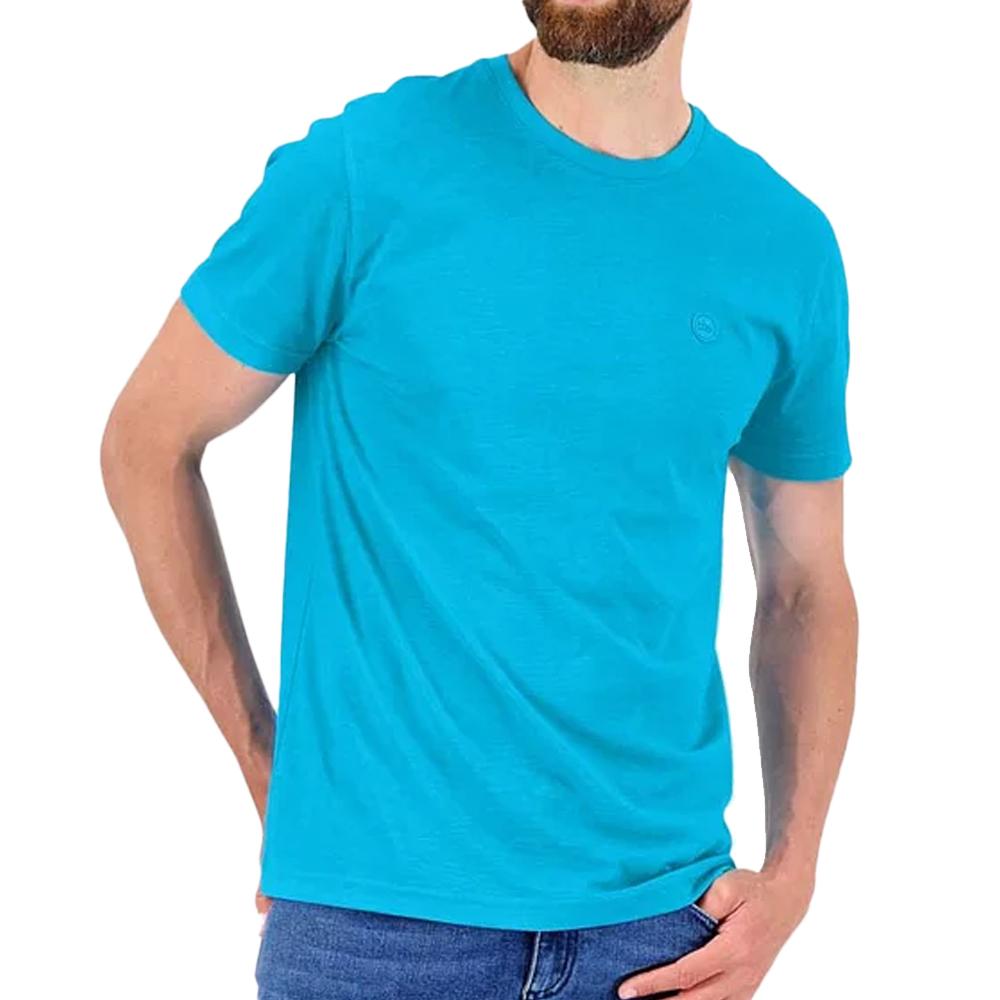 T-shirt Bleu Homme TBS PIERETEE pas cher