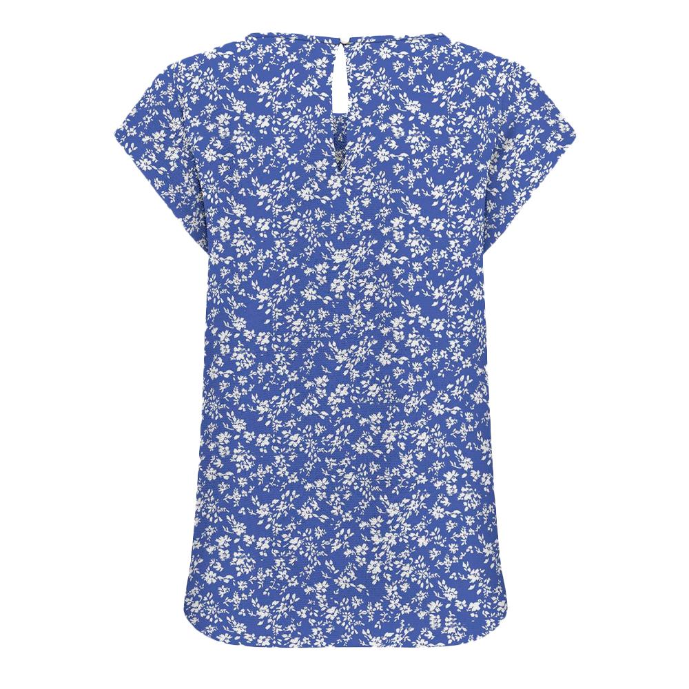 Top Bleu/Blanc à motifs Femme Only Nova vue 2