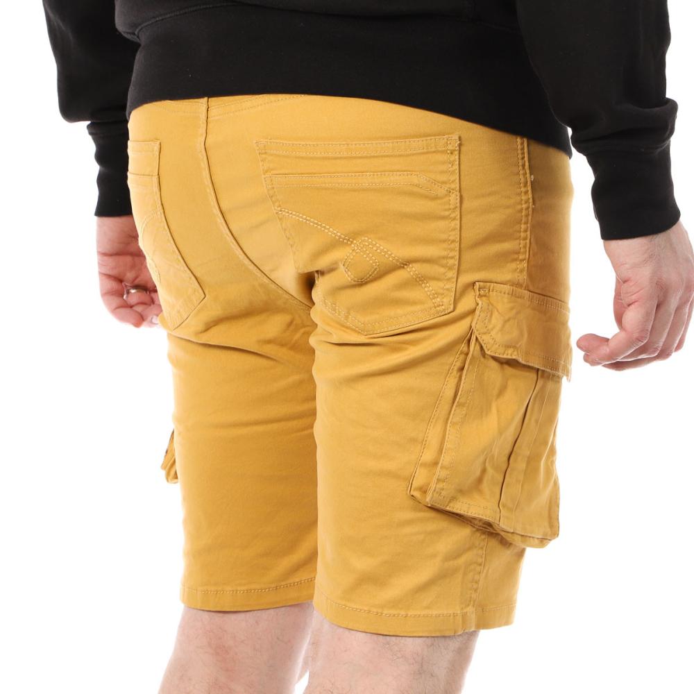 Short Cargo Jaune Homme La Maison Blaggio VEGALIA vue 2