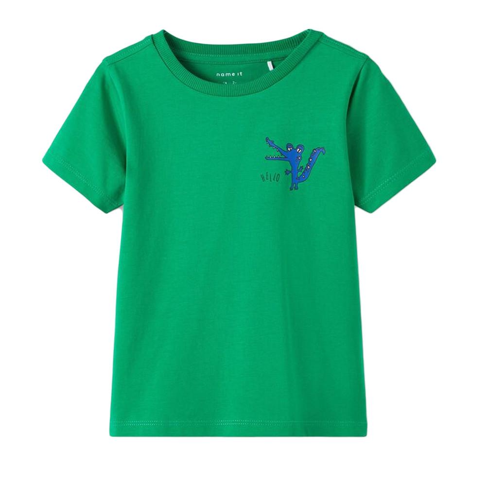 T-shirt Vert Garçon Name It Diago pas cher