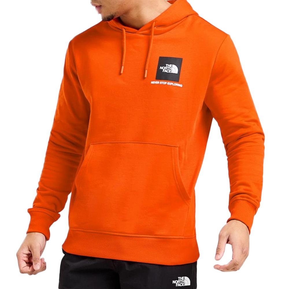 Sweat a Capuche Orange Homme The North Face Small Box Espace des marques