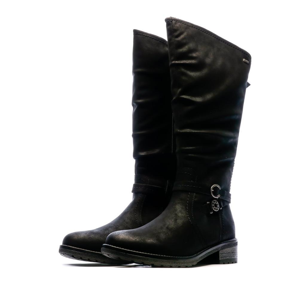 Bottes Noir Femme Relife Jarkot vue 6