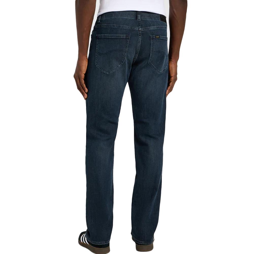 Jean Straight Fit Bleu Homme Lee Bolton vue 2