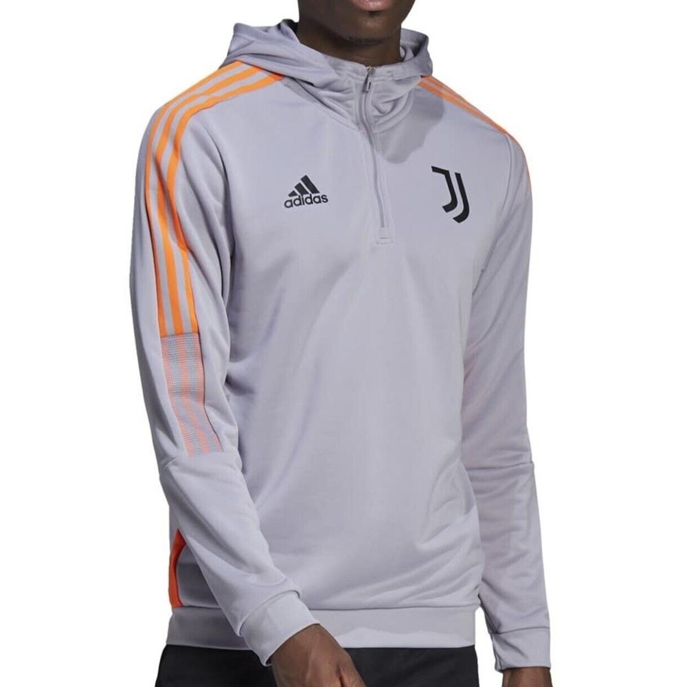 Juventus sweat d'entraînement Gris homme Adidas HB6043 pas cher