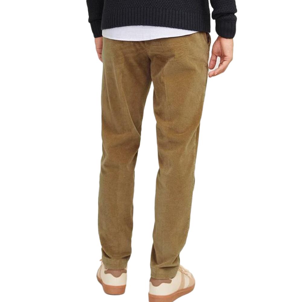 Pantalon Velours côtelé Marron Homme Jack & Jones Cordory Chino vue 2