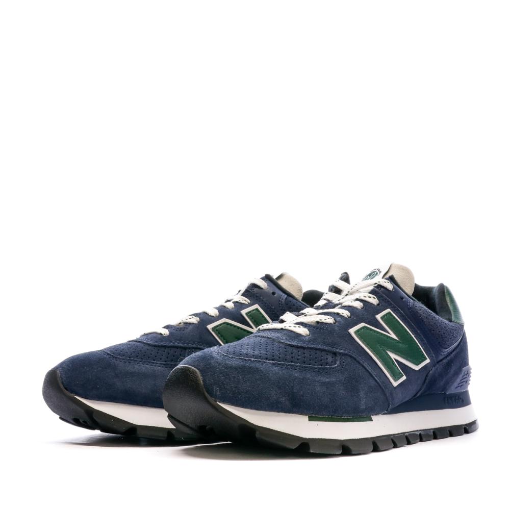 ML574 Baskets Marine/Vert Homme New Balance vue 6