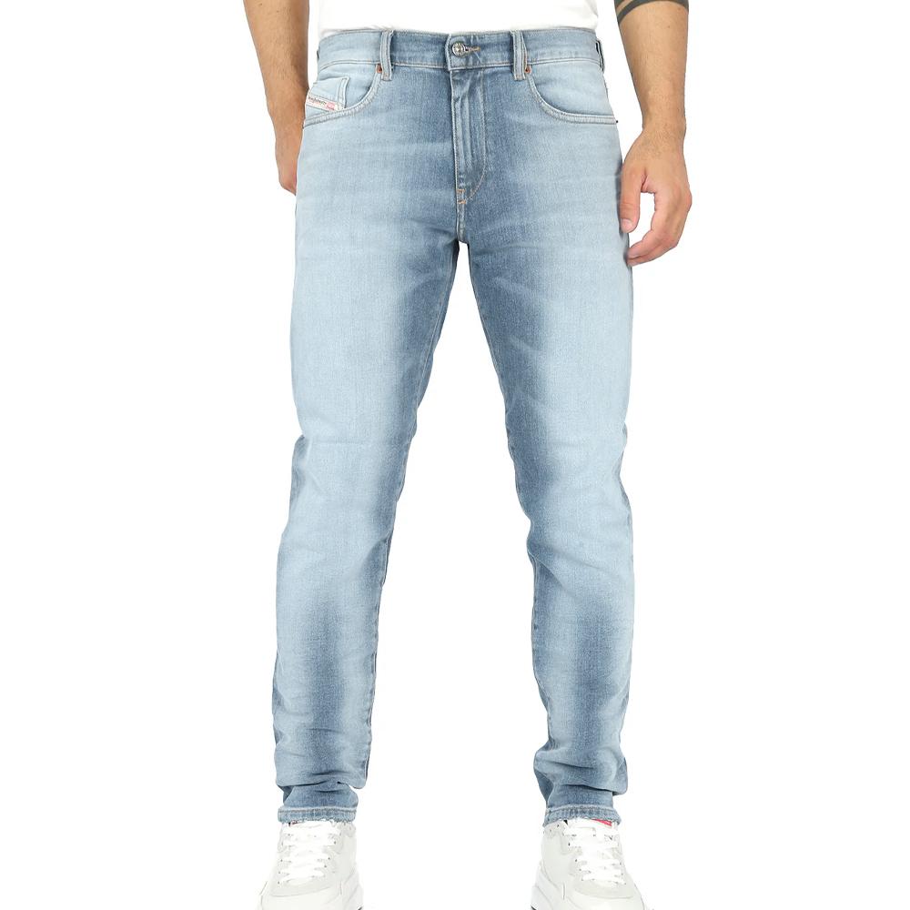 Jean slim bleu clair homme hotsell