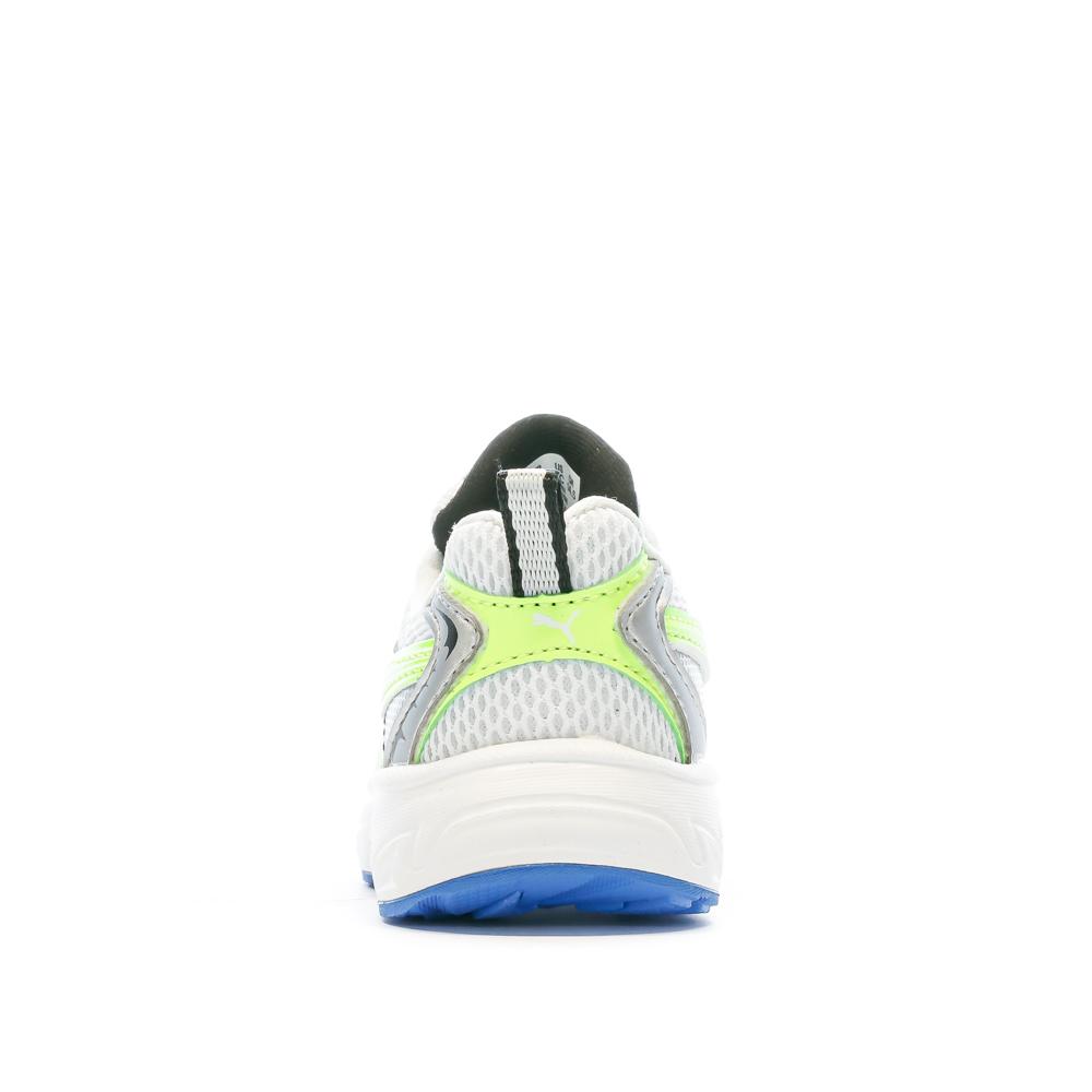 Basket puma blanche et verte best sale