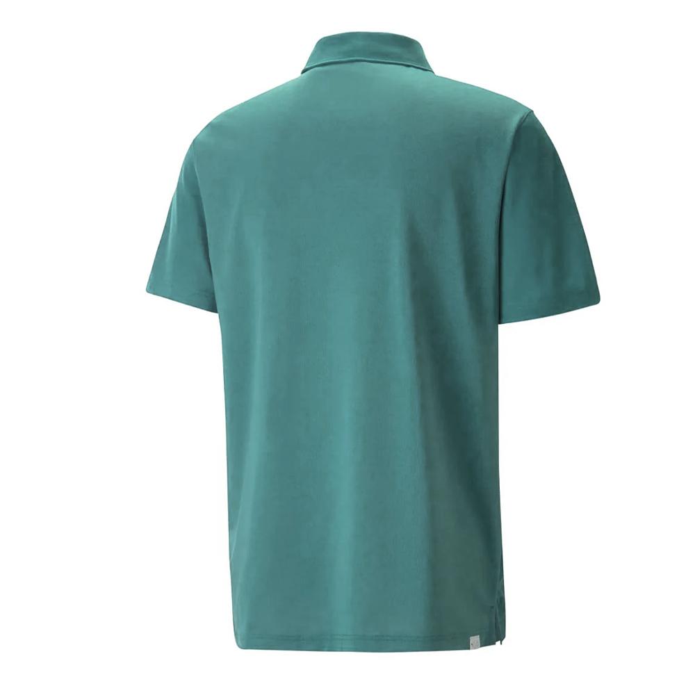 Polo de golf Turquoise Homme Puma Gamer vue 2