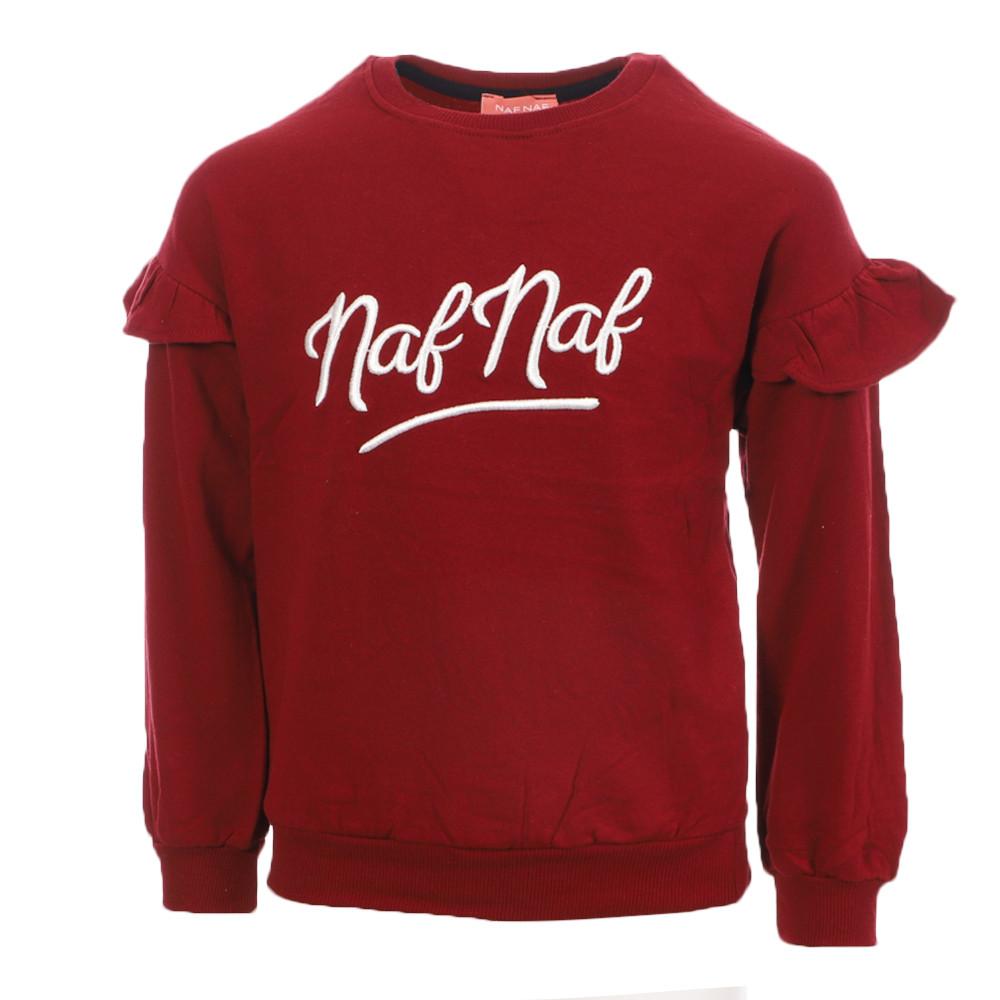 Sweat Bordeaux Fille Naf Naf 2103 pas cher