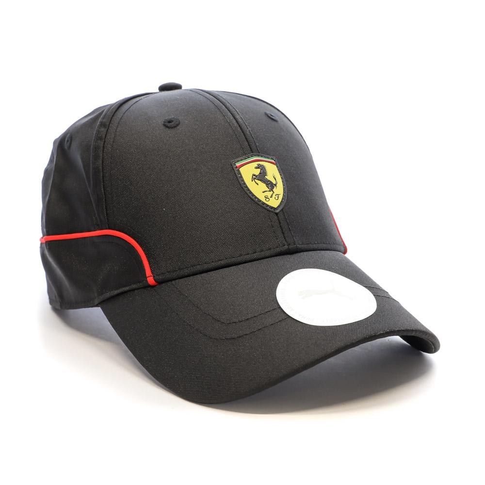 Casquette Noire Homme Puma Ferrari Race vue 2