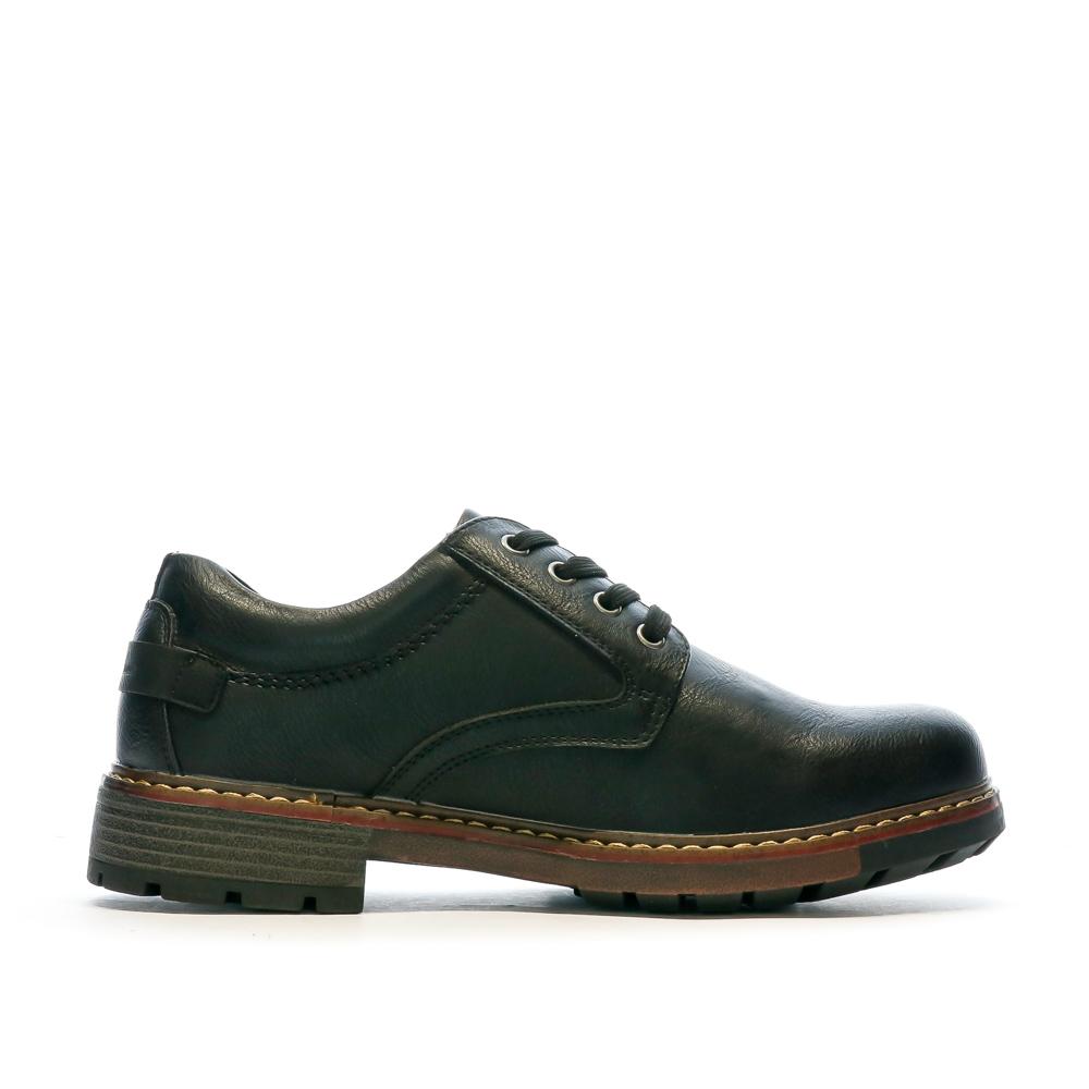 Derbies Noir Homme Relife Vigorde vue 2