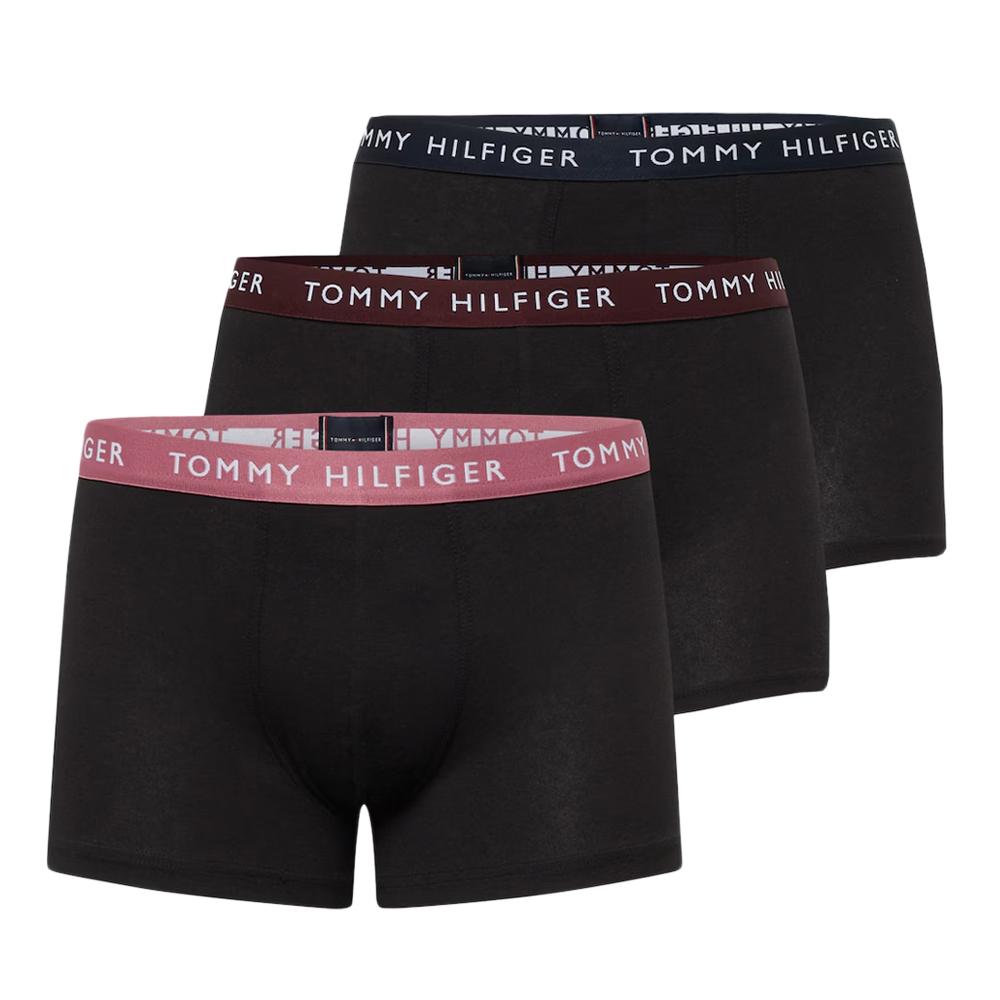 X3 Boxers Marine/Noir/Violet Homme Tommy Hilfiger UM0UM02324 pas cher