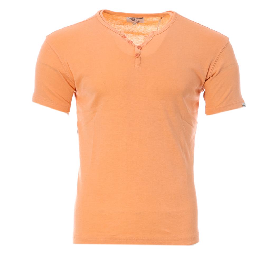 T-shirt Orange Homme RMS26 Basic pas cher