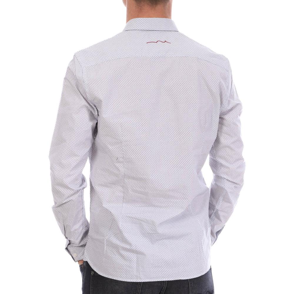 Chemise Blanche à motifs Homme Teddy Smith Carton vue 2