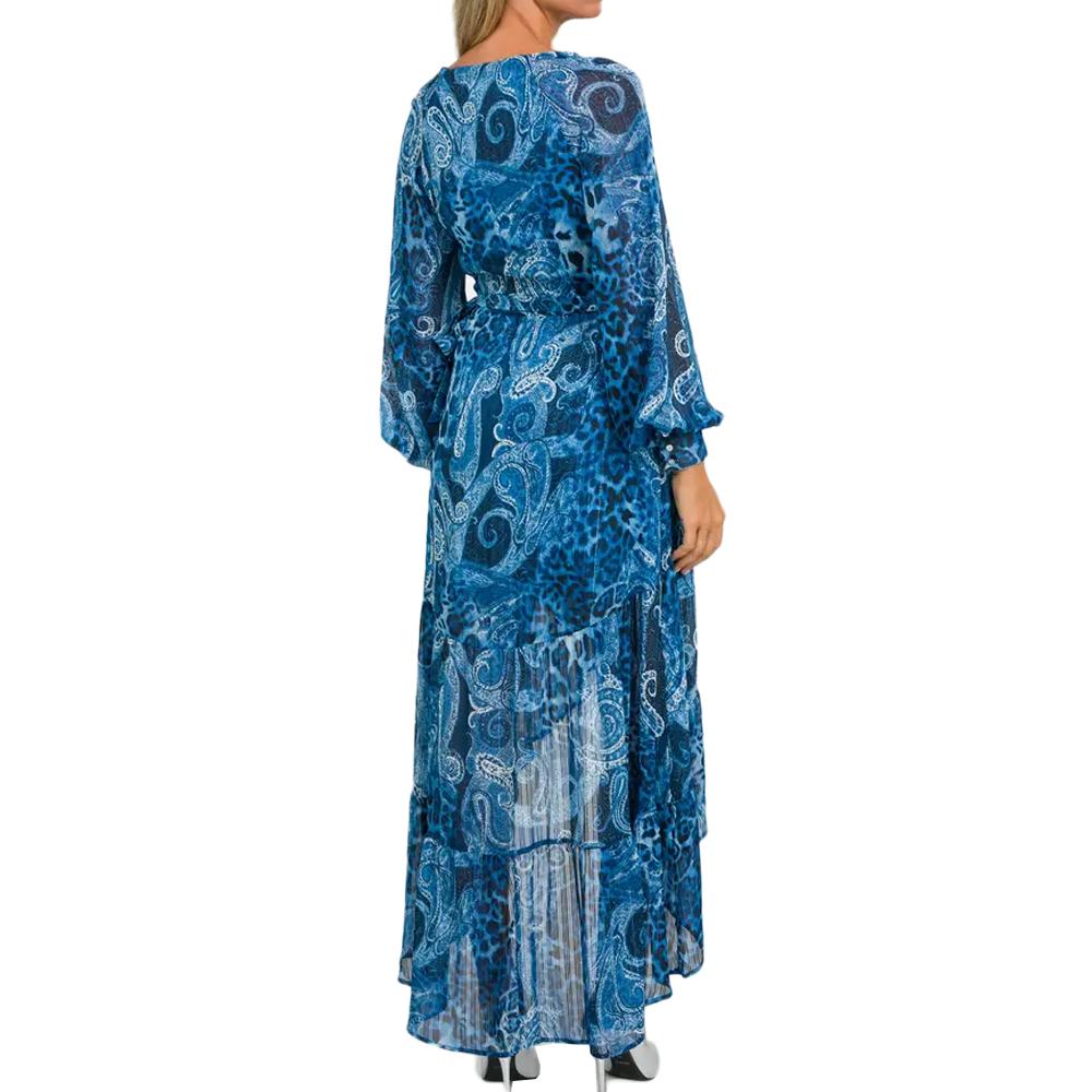 Robe Bleu à Motifs Femme Guess Nuovo Bahia vue 2