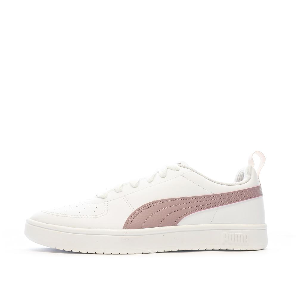 Baskets Blanches Femme Puma Rickie pas cher