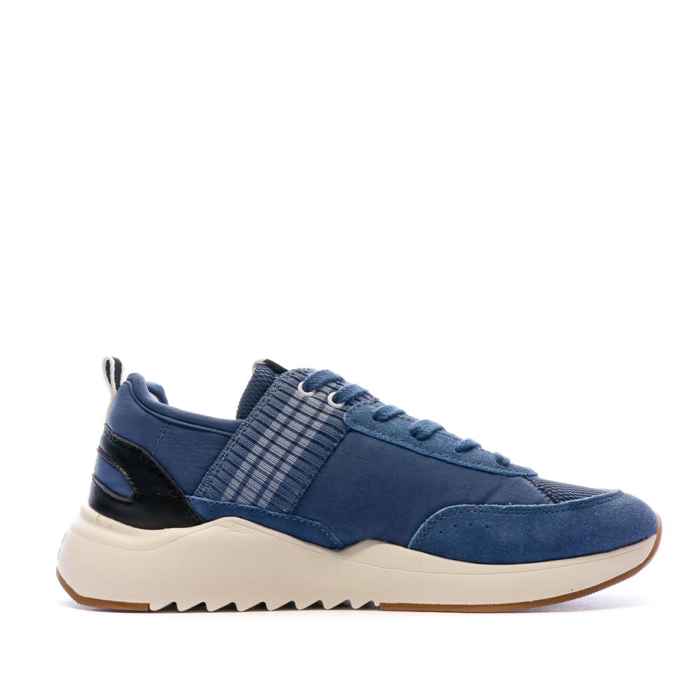 Baskets Bleues Homme Franklin & Marshall Alpha Jump vue 2