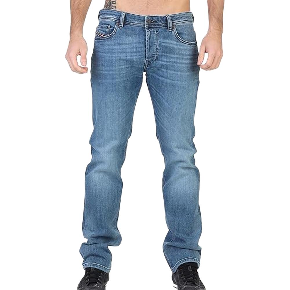 Jean Straight Bleu Clair Homme Diesel Safado pas cher