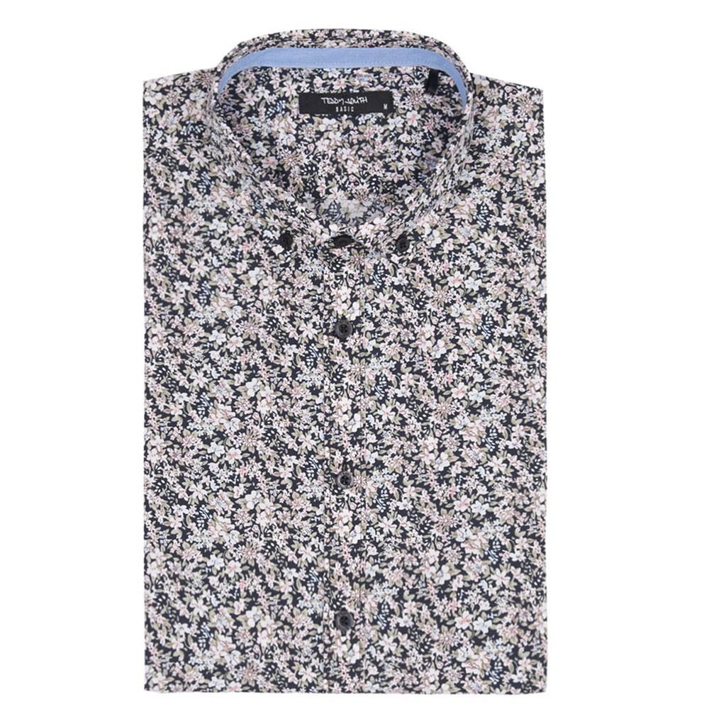 Chemise à fleurs homme Teddy Smith Carton vue 2