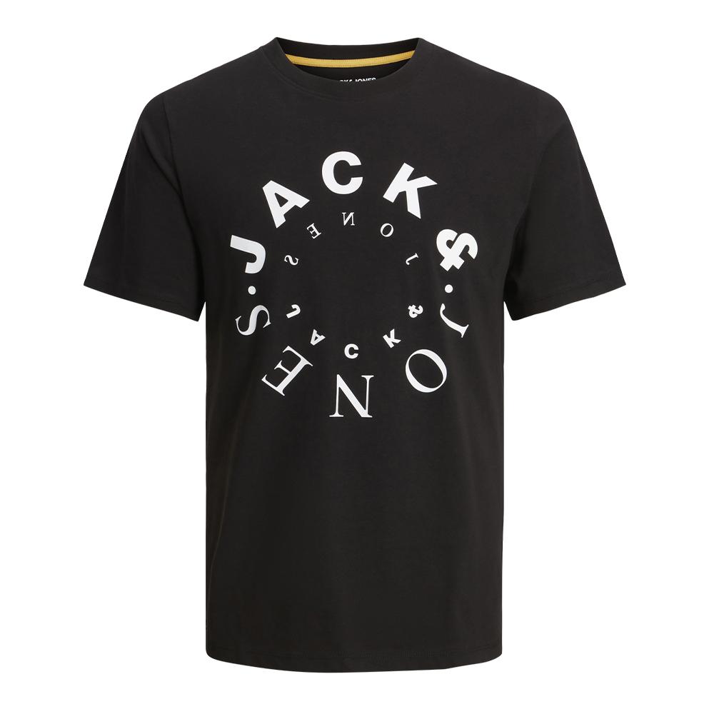 T-shirt Noir Garçon Jack & Jones Warrior pas cher