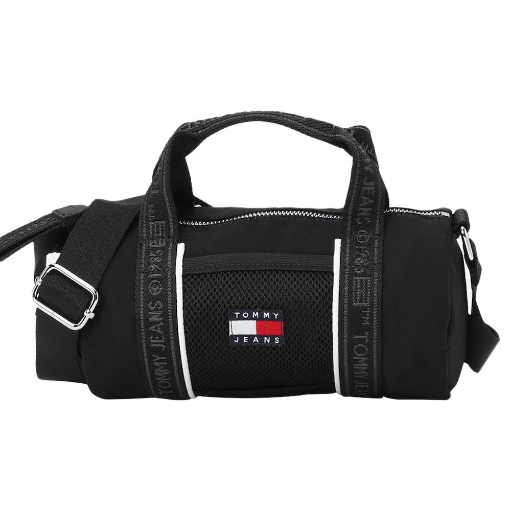 Sac Bandoulière Noir Tommy Hilfiger Heritage Barrel pas cher