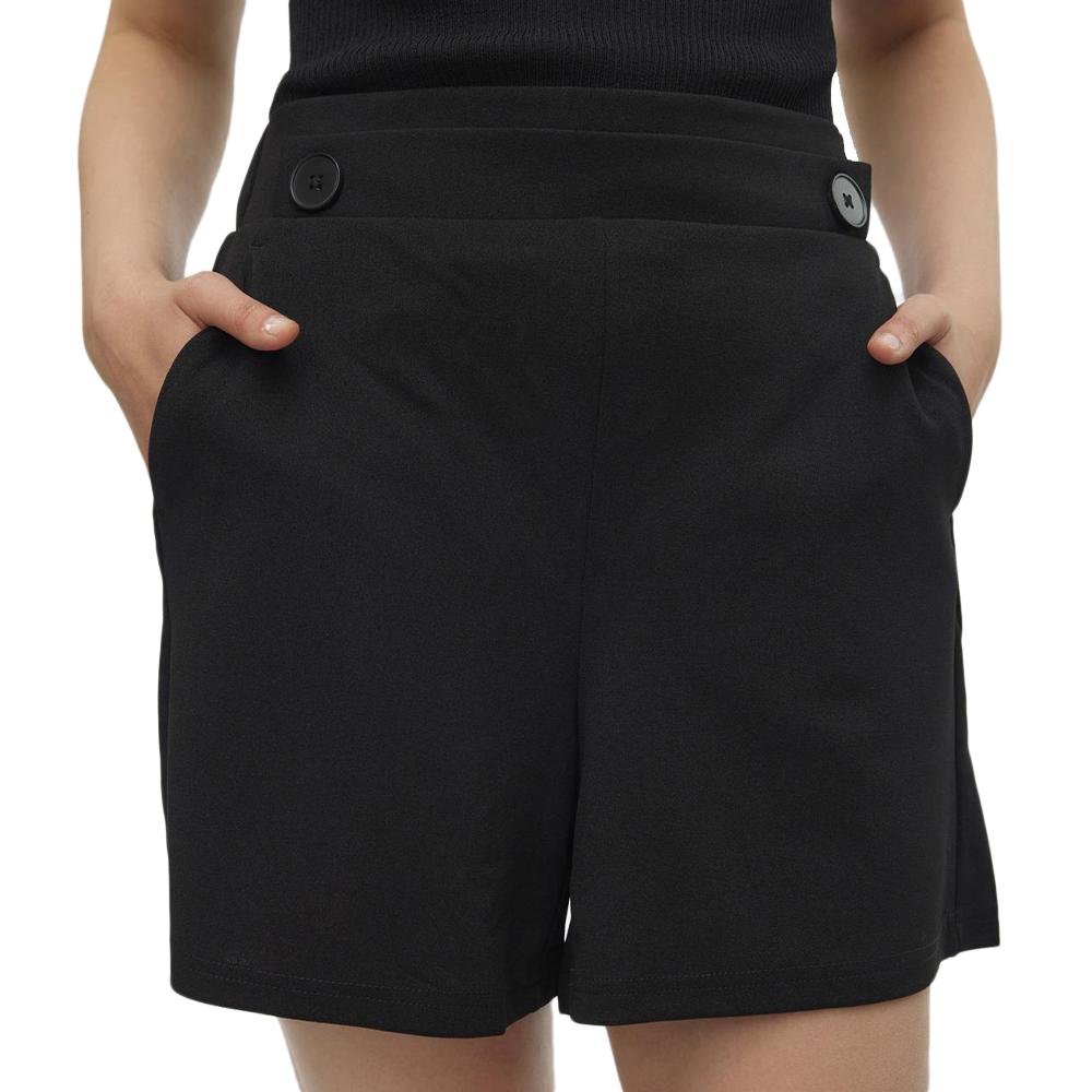 Short Noir Femme Vero Moda Liva pas cher