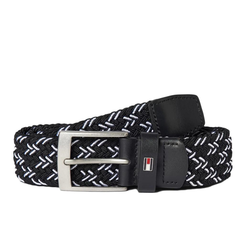 Ceinture Noire Homme Tommy Hilfiger Adan 51 pas cher