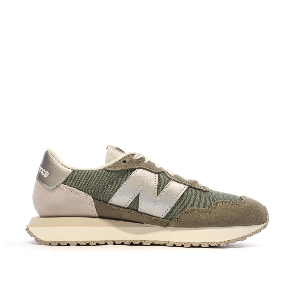 Baskets Kaki Femme New Balance 237 vue 2