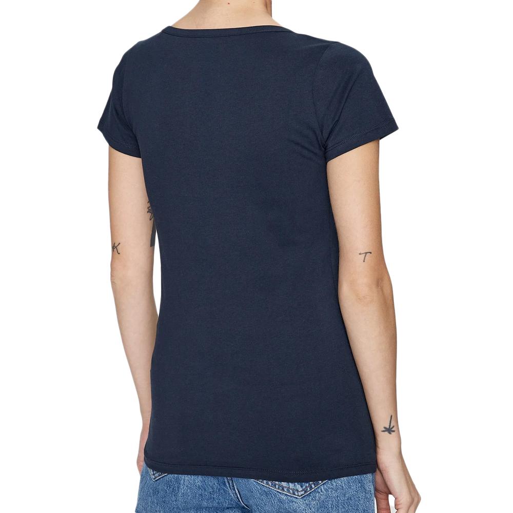 T-shirt Marine Femme Pepe Jeans Corine vue 2