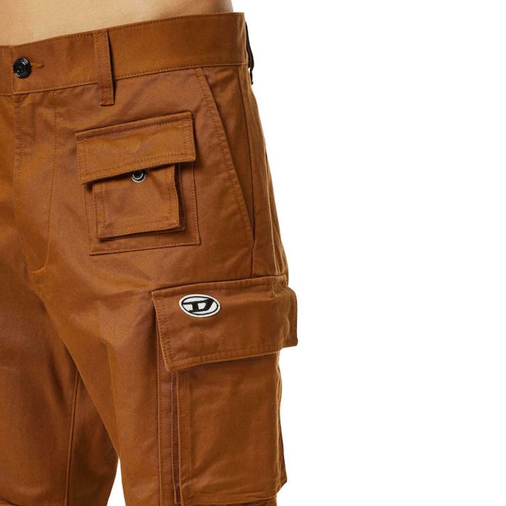 Pantalon Cargo Marron Homme Diesel A04009 vue 3