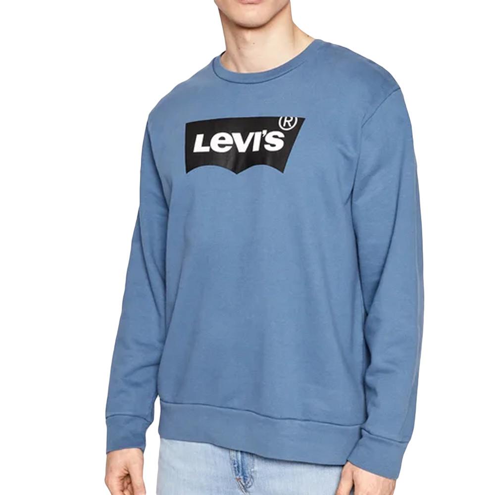 Sweat Bleu Homme Levis Standard Graphic pas cher