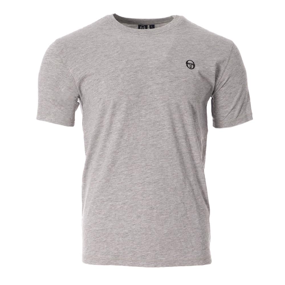 T-shirt Gris Homme Sergio Tacchini Iconic ST-103.10007-L*E pas cher