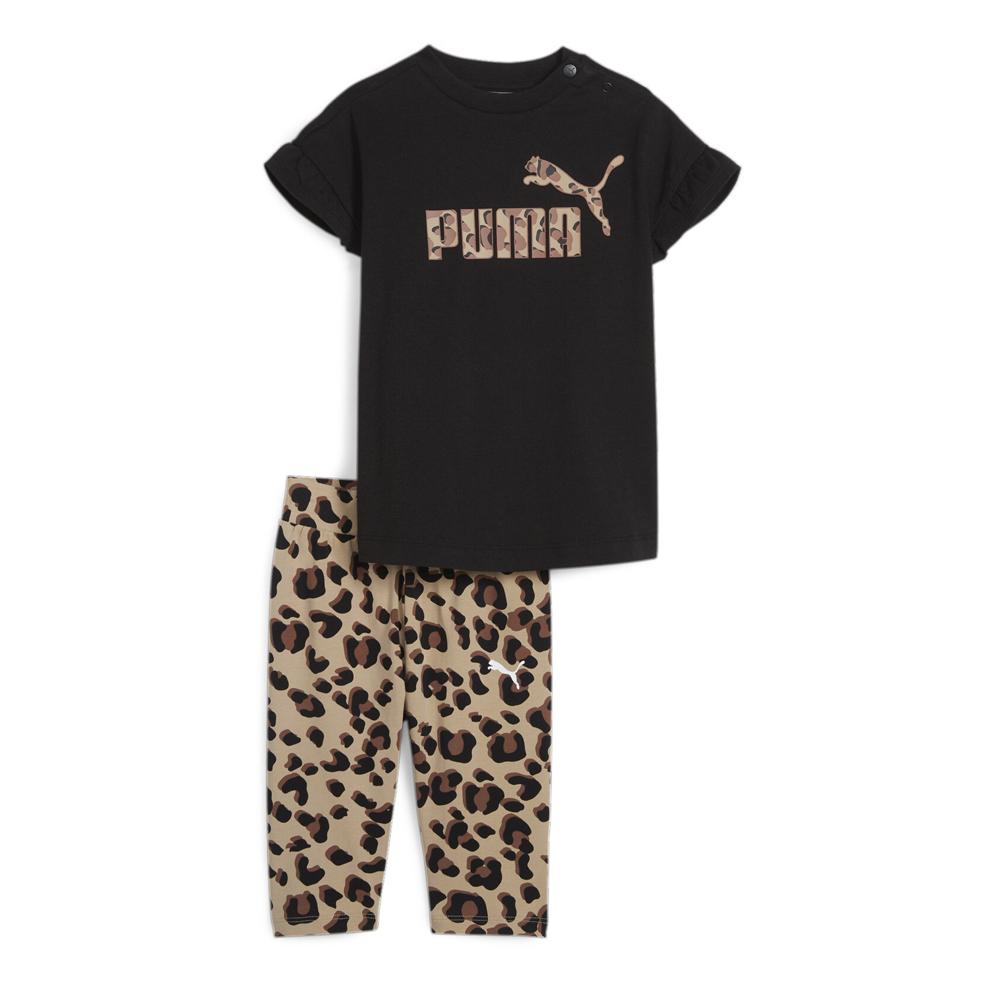 Ensemble Noir Marron a Imprimes Fille Puma 680327