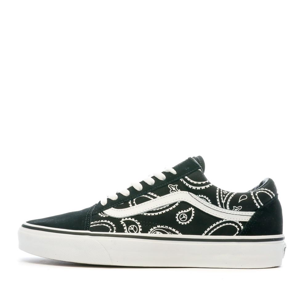 Baskets Noires Homme Vans Ua Old Skool pas cher