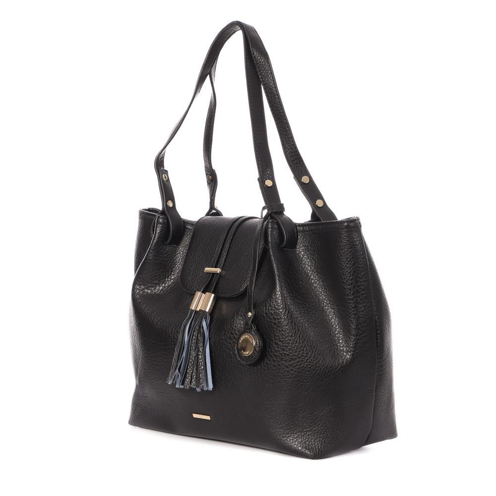 Sac à main Noir Femme Manoukian Penelope vue 3