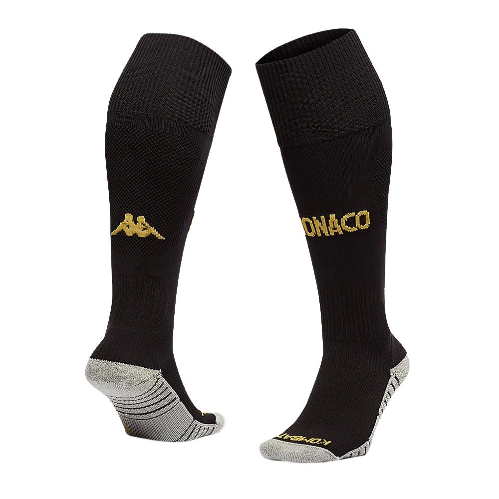 AS Monaco Chaussettes noires Kappa Kombat Spark Pro pas cher