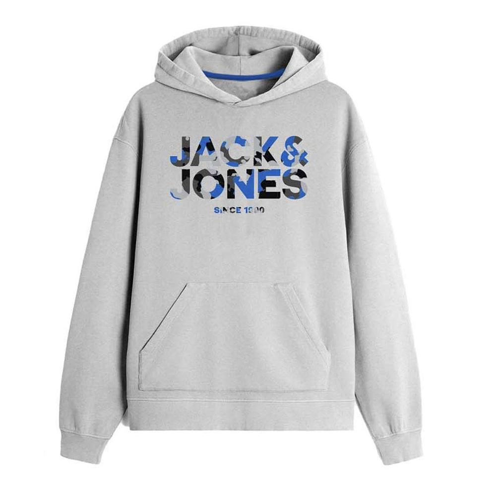 Sweat Gris Garçon Jack & Jones James pas cher