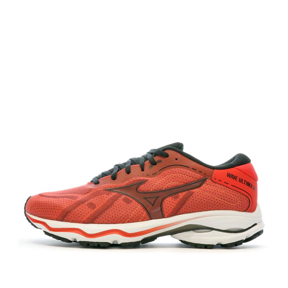 Chaussures de Running Rouge Homme Mizuno Wave Ultima pas cher