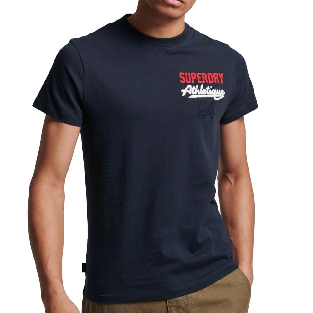 T-shirt Marine Homme Superdry Superstate pas cher